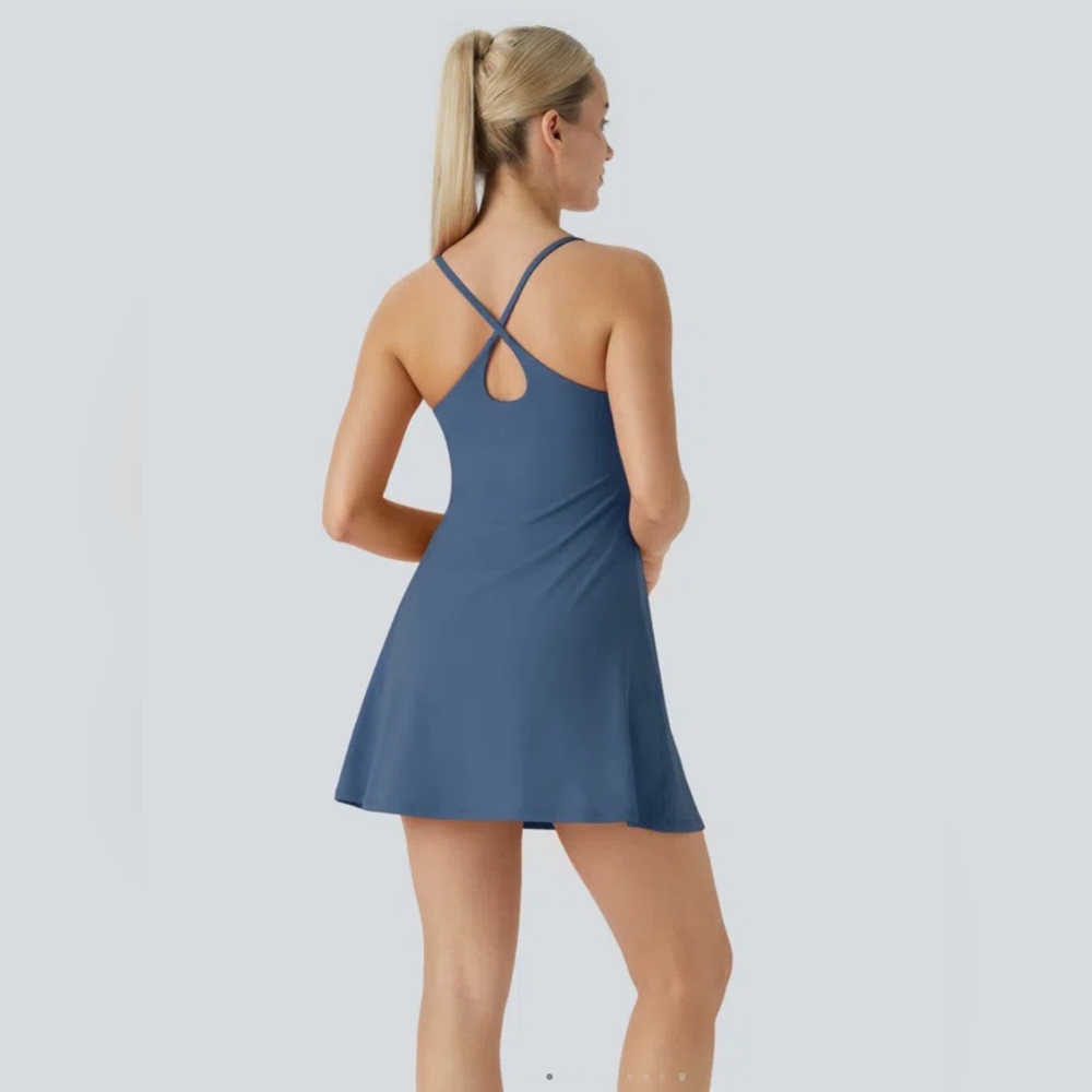 👝HALARA Softlyzero™ Plush Backless Active Dress, Small - Picture 3 of 14